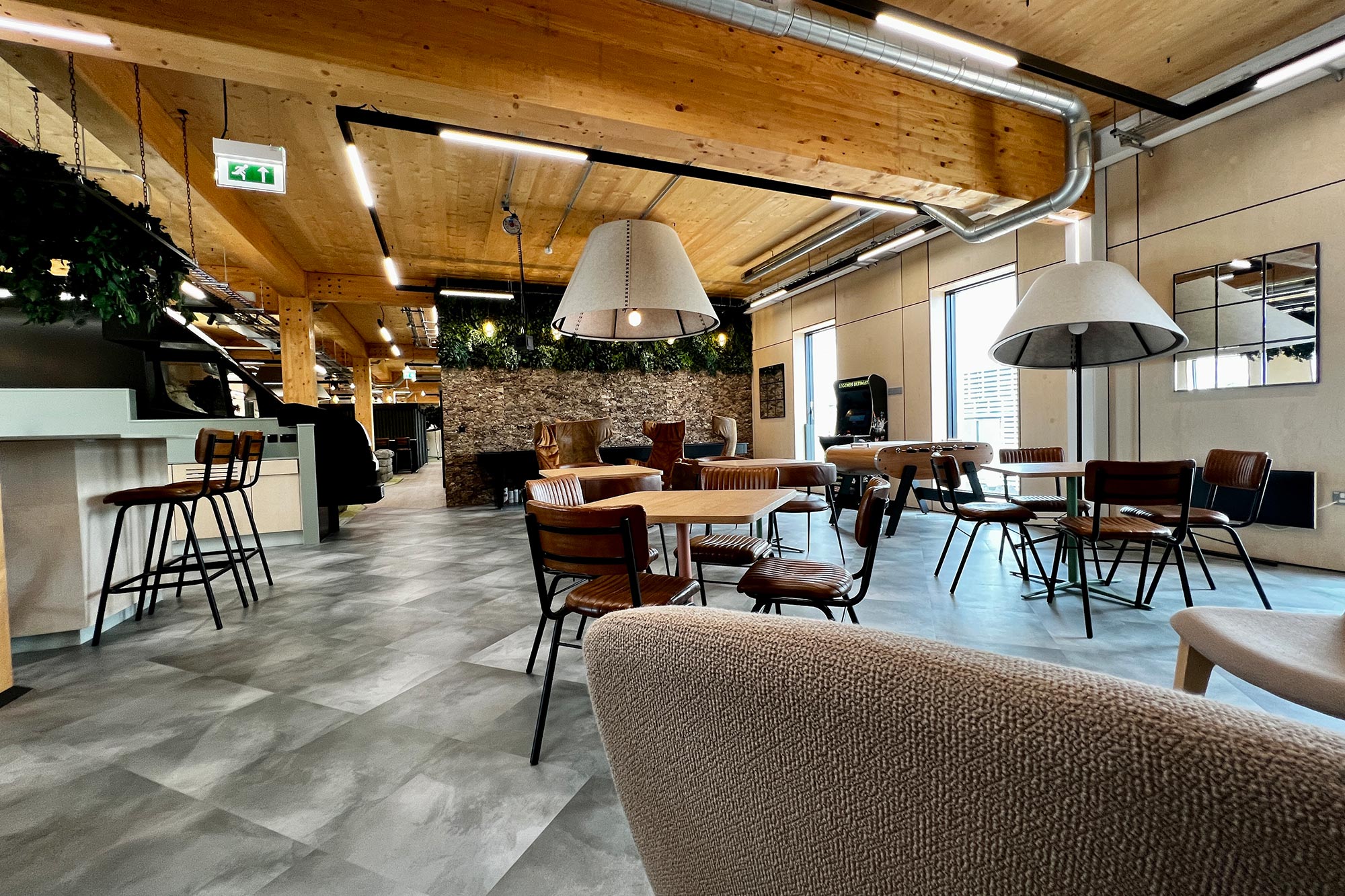 Yorkshire Housing - The Place restaurant area