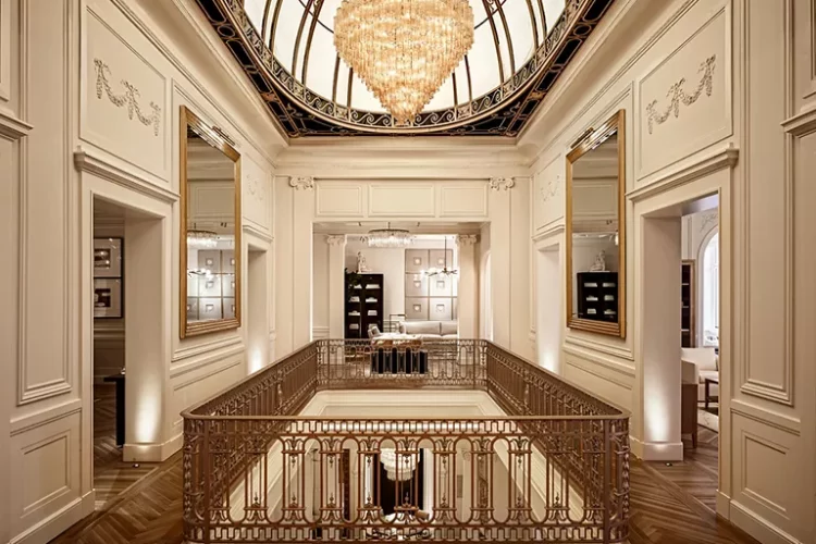 Stretch ceilings in Brussels Gallery