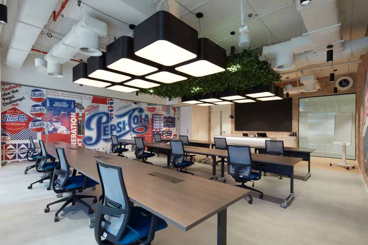 Branding Design in Commercial Space - Pepsico offices