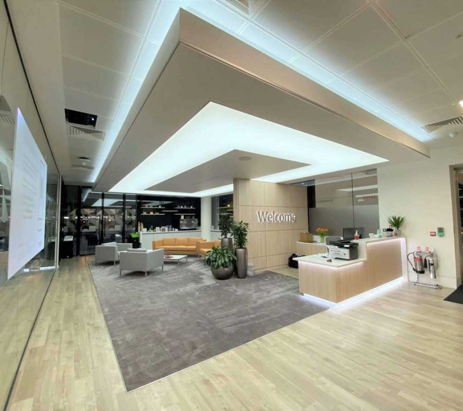 Acoustic Stretch Ceiling Eaxample from NGA