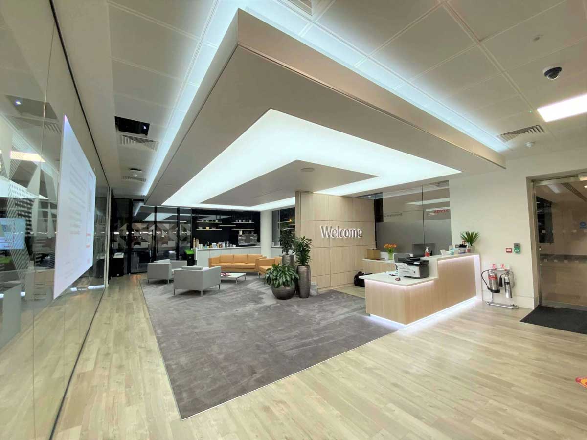 Acoustic Stretch Ceiling Eaxample from NGA