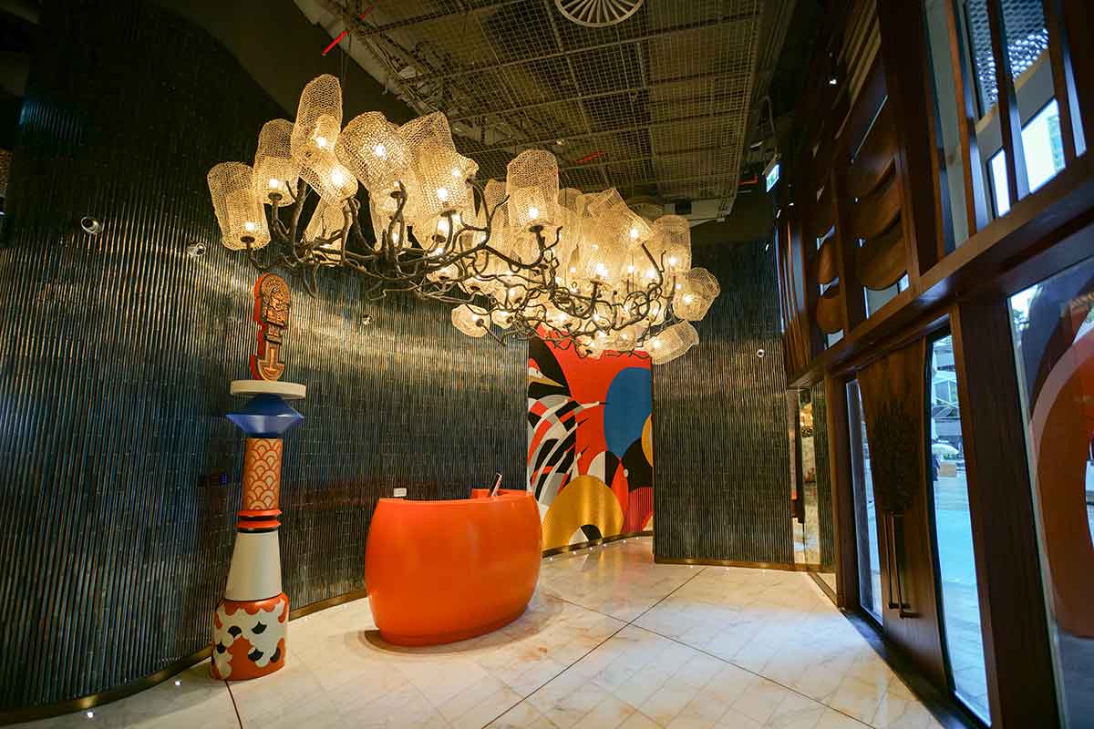 Lighting trends showing bespoke light designs